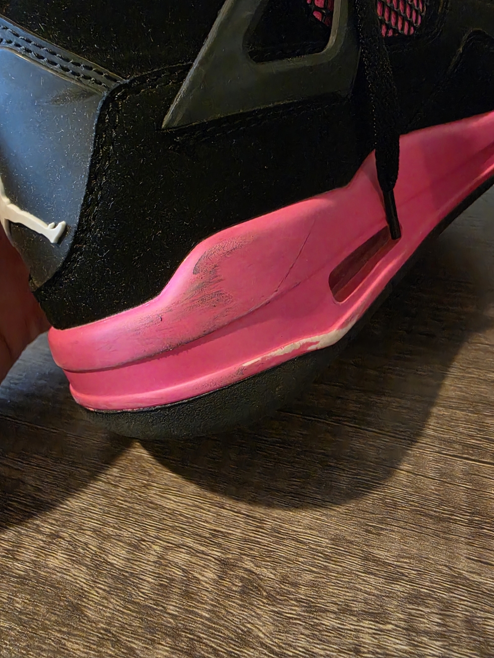 Pink Thunder Jordans 10 - Picture 7 of 9